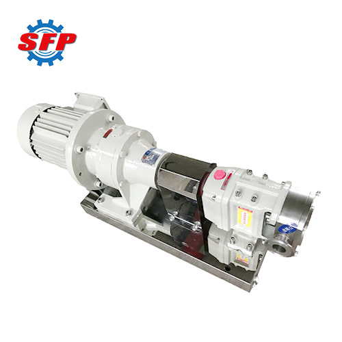 3RP Lobe Pump With Cone Reducer